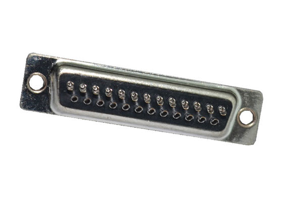 Tipo montagem de superfície PBT da solda D do DB 25 do PWB do conector de cabo de VGA