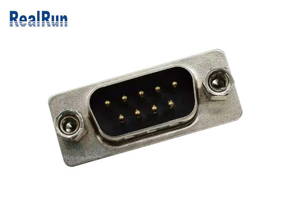 Conector secundário PBT do Pin ISO9001 D do homem 1A 9 do DP o VGA de 180 graus