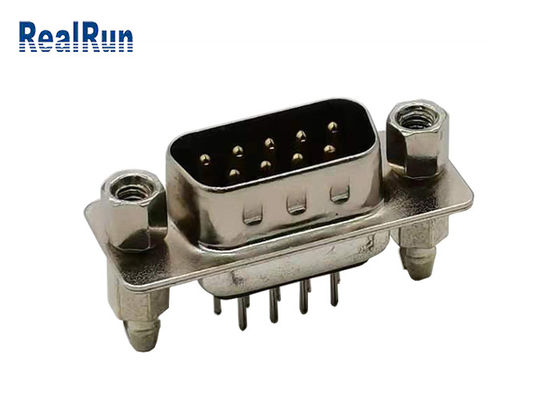 Conector secundário PBT do Pin ISO9001 D do homem 1A 9 do DP o VGA de 180 graus