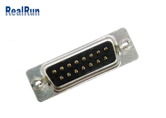 Plugboard do conector 180° do arpão GV 11,8 de rebitação traseiro do micro D