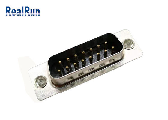 Plugboard do conector 180° do arpão GV 11,8 de rebitação traseiro do micro D