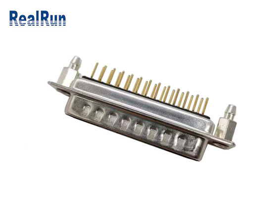 MERGULHO duplo secundário da fileira do Pin VGA do DP 25 do conector de UL94V-0 500VAC D