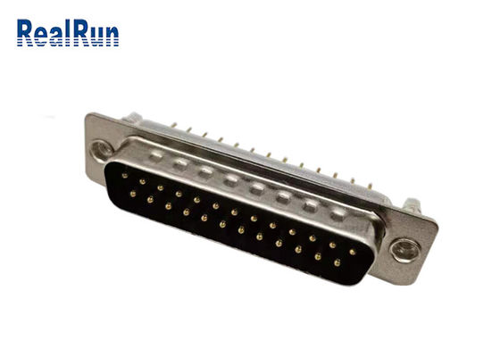 MERGULHO duplo secundário da fileira do Pin VGA do DP 25 do conector de UL94V-0 500VAC D