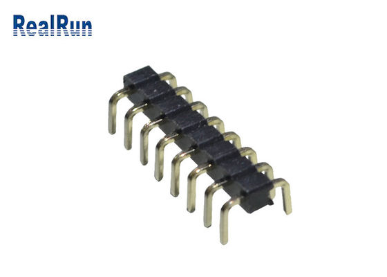 Terminal de bronze de UL94V-0 PBT 2.0mm Pin Header Connector 20P U