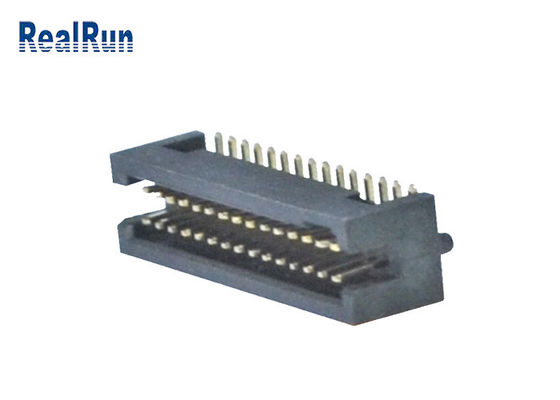 Conector 10 do PWB de PA6T 2.54mm SMT 20 30 40 encabeçamento da caixa do Pin IDC