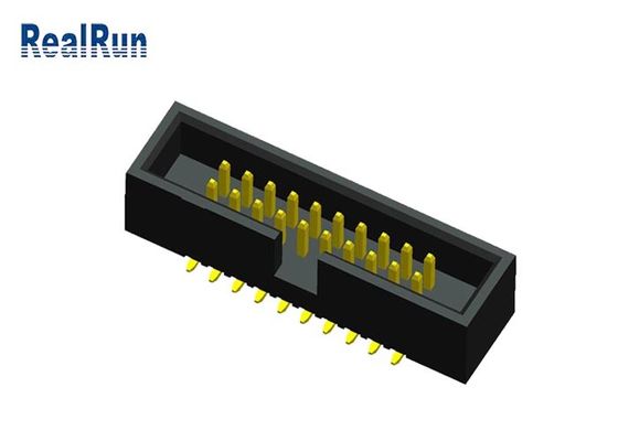 Placa de UL94V-0 PA6T para embarcar o encabeçamento da caixa de SMT do passo do conector 1.27mm