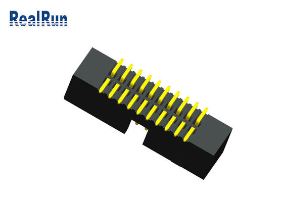 Fio do encabeçamento 1.27mm da caixa do GV LCP PA6T PBT SMT para embarcar o conector