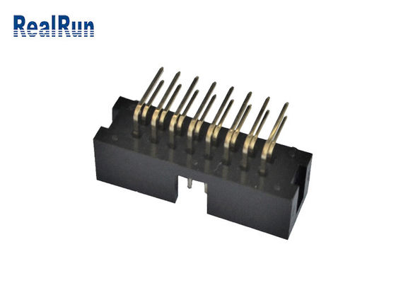 encabeçamento masculino da caixa da altura do conector 9.0mm da tomada masculina do PWB de 2.54mm IDC