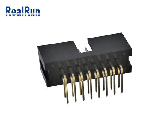 encabeçamento masculino da caixa da altura do conector 9.0mm da tomada masculina do PWB de 2.54mm IDC