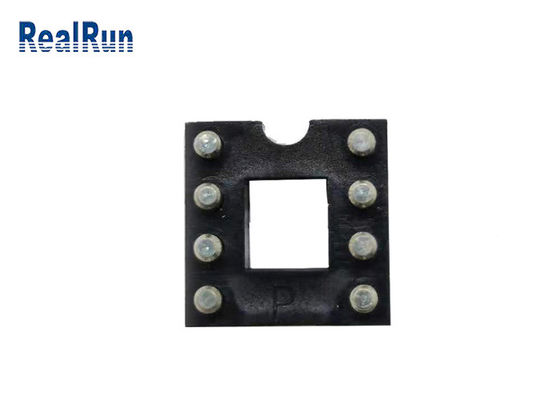 Conector fêmea UL94V-0 8P reto do encabeçamento do soquete do passo 2.54mm IC