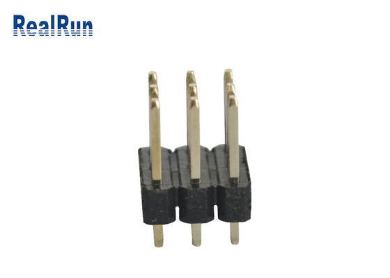 MERGULHO do Pin 180° do conector 3*4 12 do encabeçamento da solda do passo de PA6T 2.54mm