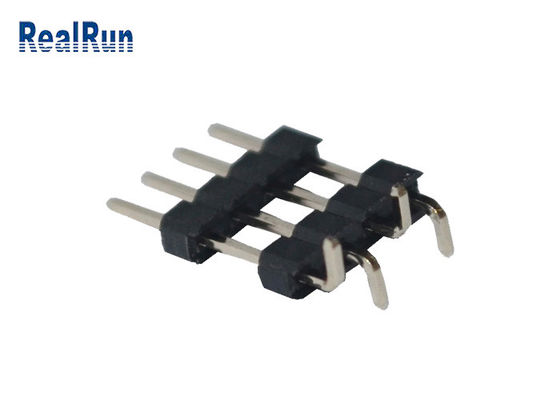 UL94V-0 conector masculino do encabeçamento do PWB do bronze PA6T 2.0mm SMT Pin Header 2amp