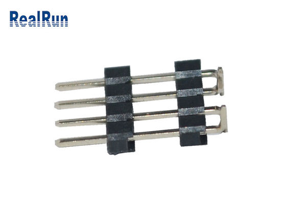 UL94V-0 conector masculino do encabeçamento do PWB do bronze PA6T 2.0mm SMT Pin Header 2amp