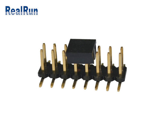 Conector PA6T da placa do diodo emissor de luz UL94V-0 SMT Pin Header Brass Board To de LCM