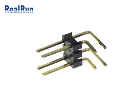 Conector duplo do encabeçamento da fileira do conector UL94V-0 do encabeçamento do PWB de LCP PA6T PBT