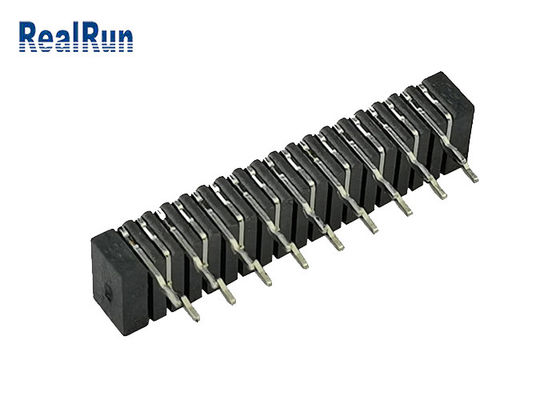 Conector de cabo fêmea da C.C. 500V FFC da curvatura do conector 90° de Tin Plating PA6T FFC FPC