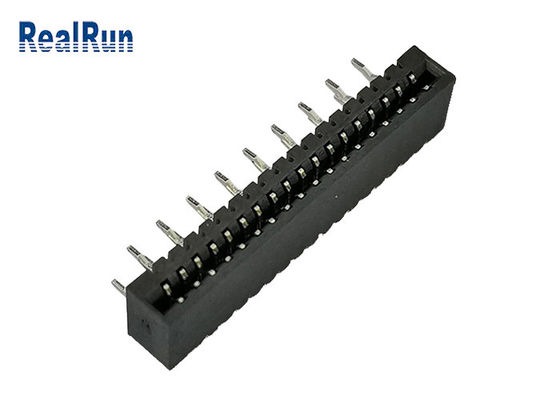 Conector de cabo fêmea da C.C. 500V FFC da curvatura do conector 90° de Tin Plating PA6T FFC FPC