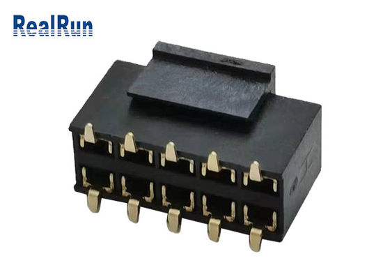 Pin fêmea ISO9001 do conector H7.1 SMD 2×5 do encabeçamento do ohm de LCP PA6T 30m