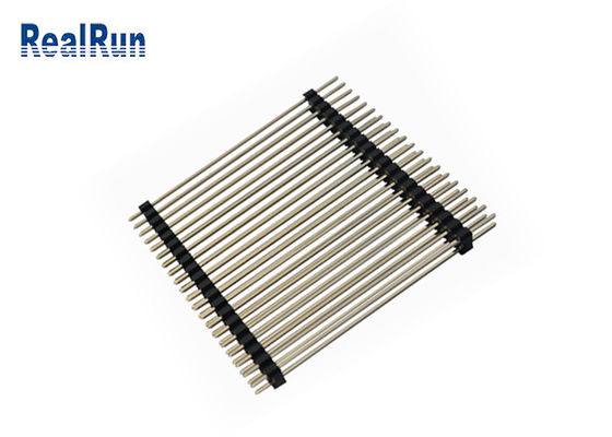 Conector de bronze do PWB de PA6T LCP 0.75A Pin Header Connector Gold Flash