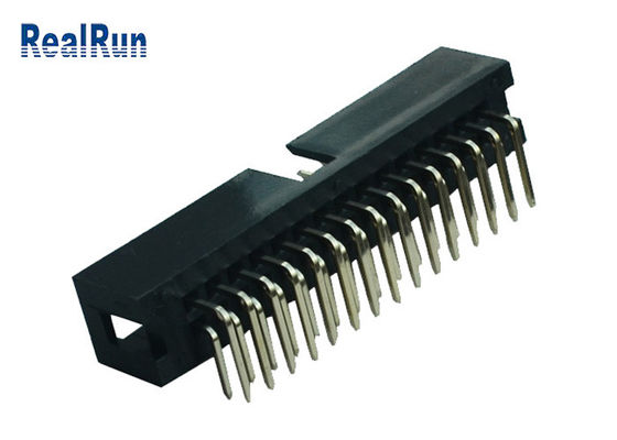 cabo de 2*15P LCP PA9T para embarcar o soquete de bronze do encabeçamento do PWB do conector ISO9001