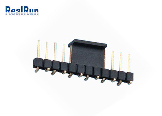 PA6T 12P Pin Header Connector Plastic SMT VCD DVD com tampão de LCP