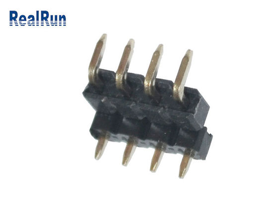 O conector masculino PA6T do encabeçamento da fibra de LCP solda o plástico dobro de bronze preto