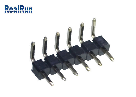O conector UL94V-0 de Tin Plating Nickel Pin Header solda a única fileira de VCD DVD
