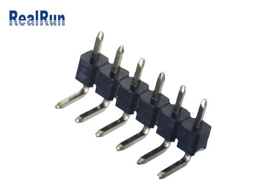 O conector UL94V-0 de Tin Plating Nickel Pin Header solda a única fileira de VCD DVD