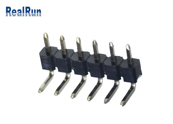 O conector UL94V-0 de Tin Plating Nickel Pin Header solda a única fileira de VCD DVD