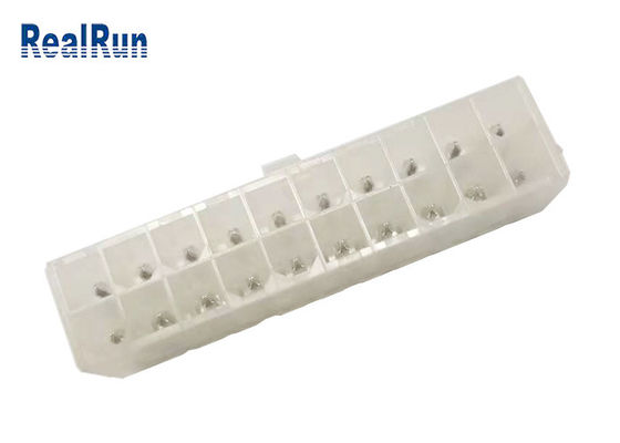 O conector 7A da bolacha do encabeçamento do PWB MERGULHA o fio para embarcar 2*10 reto Pin Nylon 66