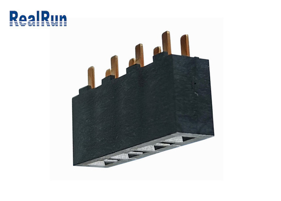 Fêmea do terminal Pa6t da fileira U do conector macho DC500V um do PWB do GV LCP