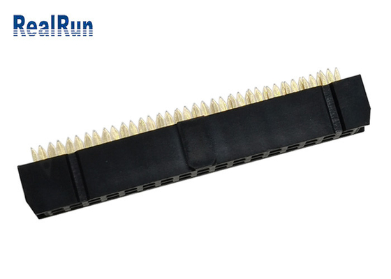 Fio fêmea do conector PBT do soquete do MERGULHO 34P IDC para embarcar conectores