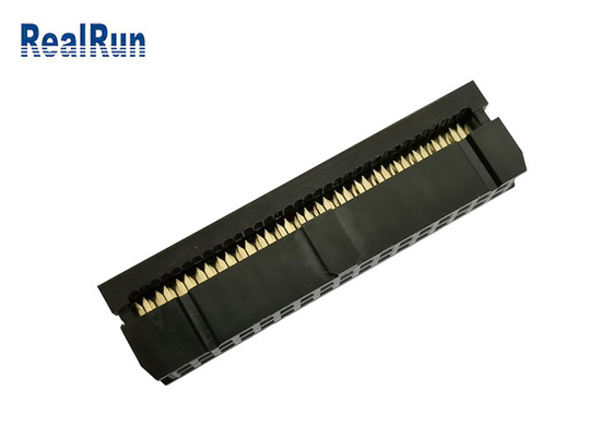 fio do conector de 34P PBT IDC para embarcar o isolador instantâneo 3.0A do ouro do passo de 2.54Mm
