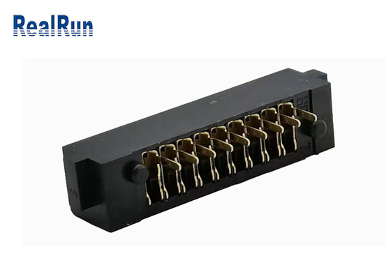 Passo fêmea de nylon 500VAC do bronze de fósforo 2.0mm do suporte 9P da pilha de bateria de LCP