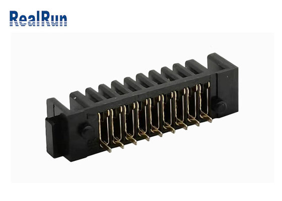 Passo fêmea de nylon 500VAC do bronze de fósforo 2.0mm do suporte 9P da pilha de bateria de LCP