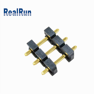 Conector L16.8 do Pin SQ1.14 de Pin Header Gold Plated 3 da dupla camada de PBT LCP