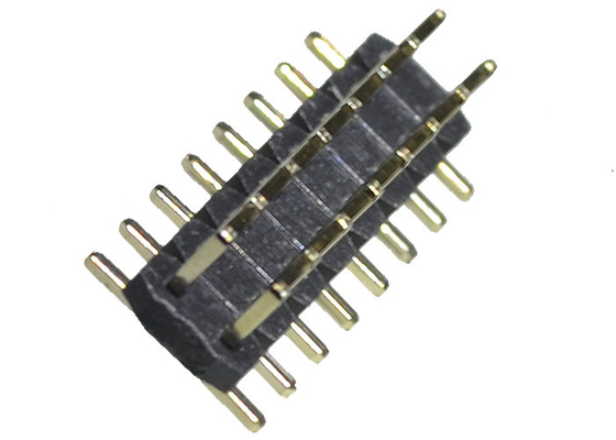 Tipo de SMT SMD 2,0 PWB de Tin Plated For do preto do encabeçamento 2*8P PA6T PA9T PBT do passo do milímetro