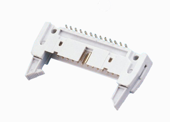 Conector encoberto do encabeçamento do conector do encabeçamento do ejetor 6-64P 2,54 SMT de IDC trava longa masculina