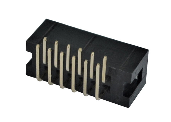 conector masculino de SMT do ângulo direito do passo do conector 2,54 do encabeçamento da caixa do encabeçamento de 2x6 IDC