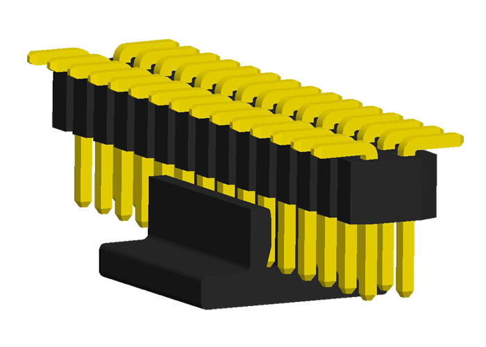 fileira dobro do Pin da montagem vertical 2x15 30 do TAMPÃO do encabeçamento do Pin de conector macho de 1.0mm