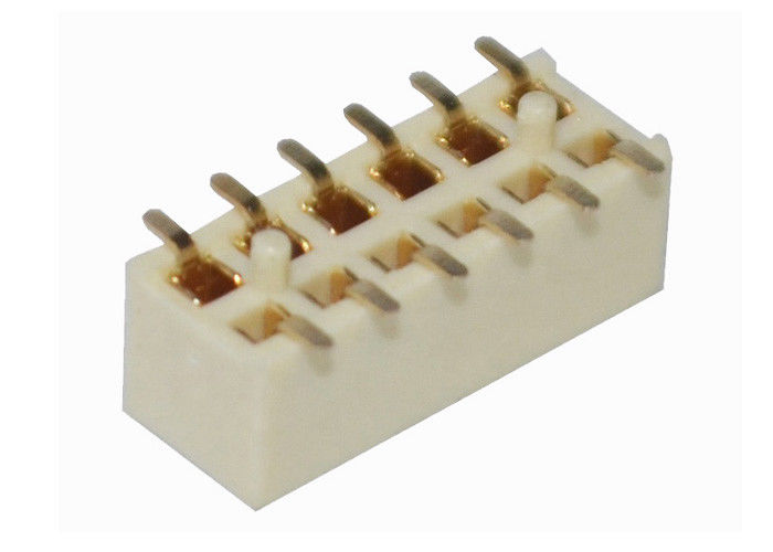 12 do passo fêmea do conector 2.0mm do PWB do conector do encabeçamento do Pin tipo duplo de SMT da fileira