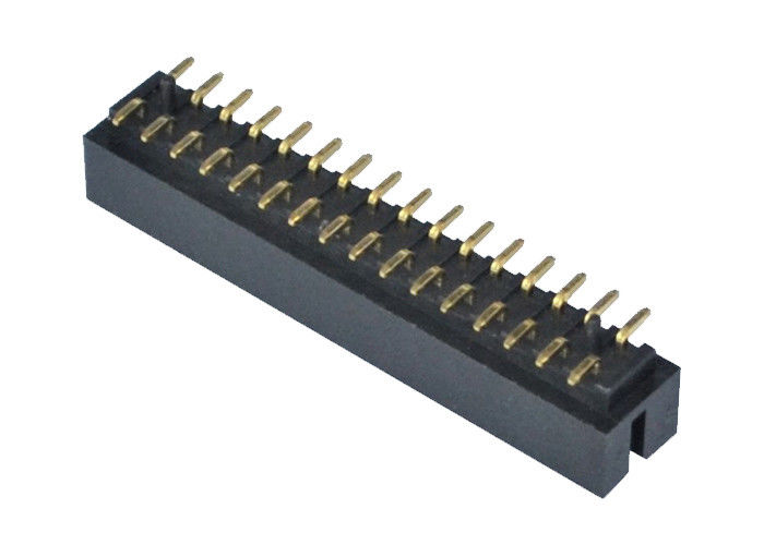 Tipo resistência do Pin SMT do encabeçamento 32 do Pin da caixa 2mm de contato material do contato de bronze
