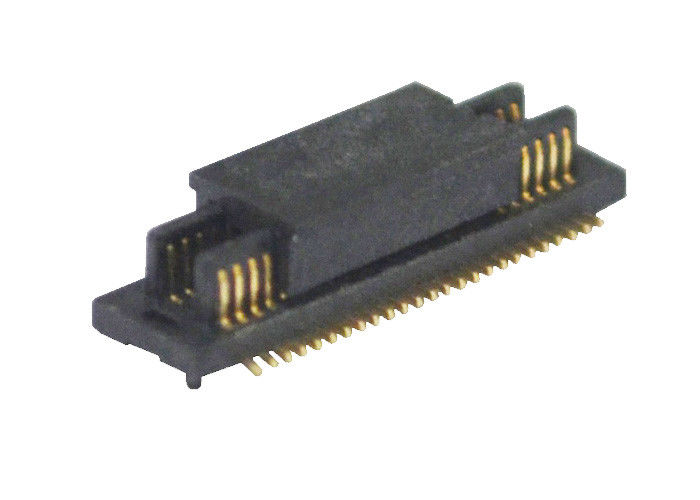 0.5A MERGULHAM o material de isolador de Pin Gold Plate PA6T PA9T LCP do conector 50 de BTB