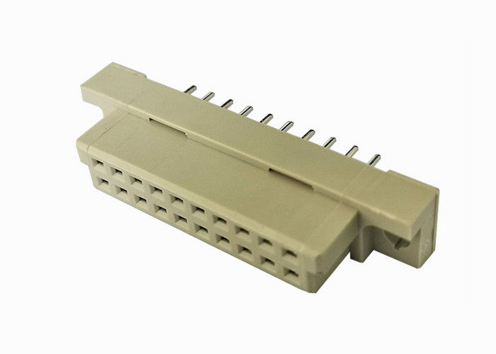 Placa dobro do conector do RUÍDO 41612 da fileira para embarcar o encabeçamento do Pin passo de 2,54 milímetros