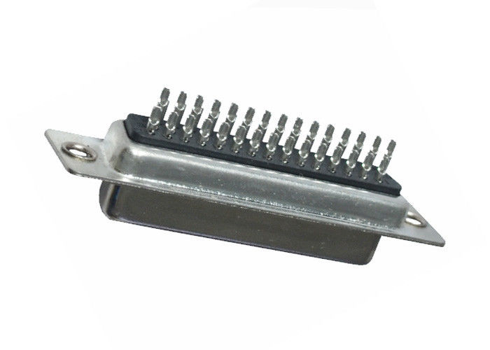 Tipo reto fêmea contato forte do conector Subminiature do DB D D de 30 Pin