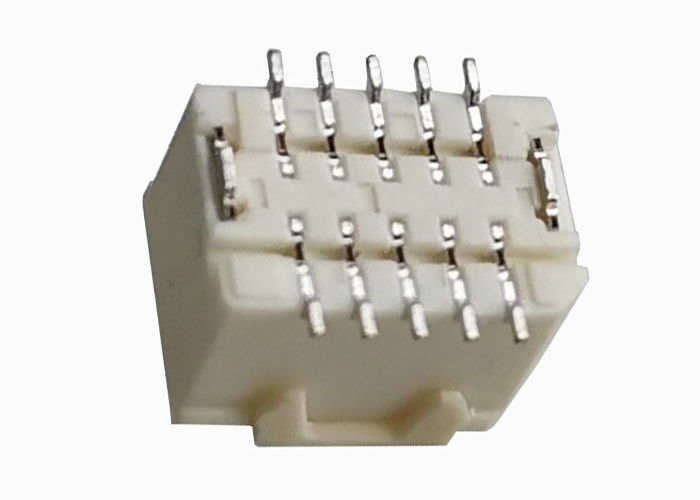Fio bege de SMT para embarcar o tipo do MERGULHO do passo do encabeçamento 1.0mm do Pin do conector de alimentação 10