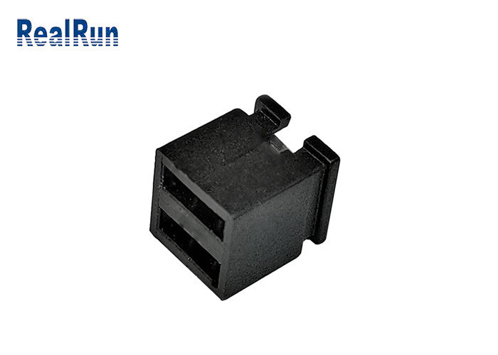 passo do tampão 2.54mm de 2*2P 3.0AMP PBT 4 Pin Header Connector Open Jumper