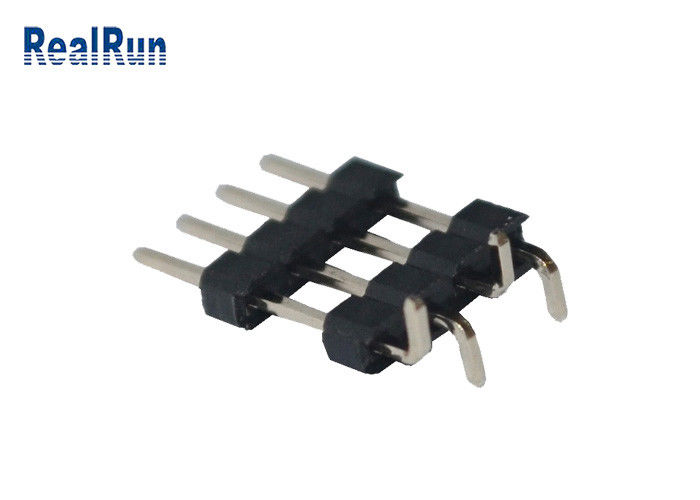 UL94V-0 conector masculino do encabeçamento do PWB do bronze PA6T 2.0mm SMT Pin Header 2amp