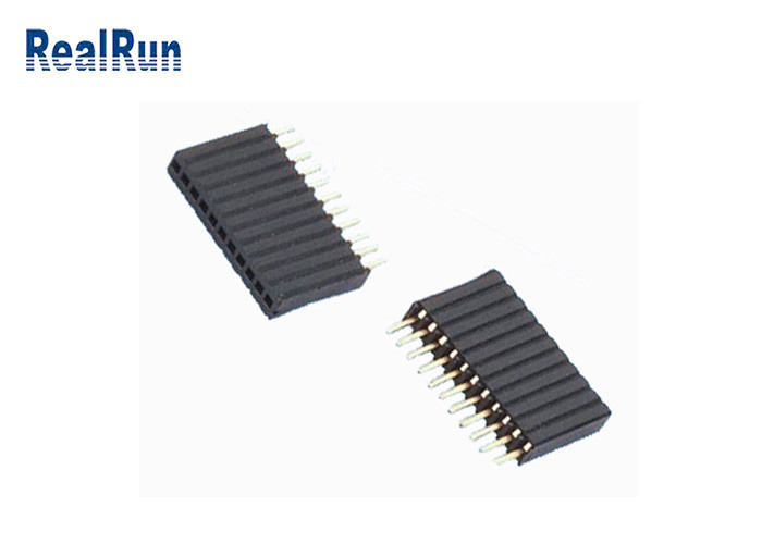 Conector fêmea 1×11P do encabeçamento do PWB do conector LCP PBT do encabeçamento de 500VDC PA9T