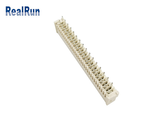 1,25 fileira dupla Zif Lcd Tin Plated 32 Pin High Temperature Resistance do conector de FFC
